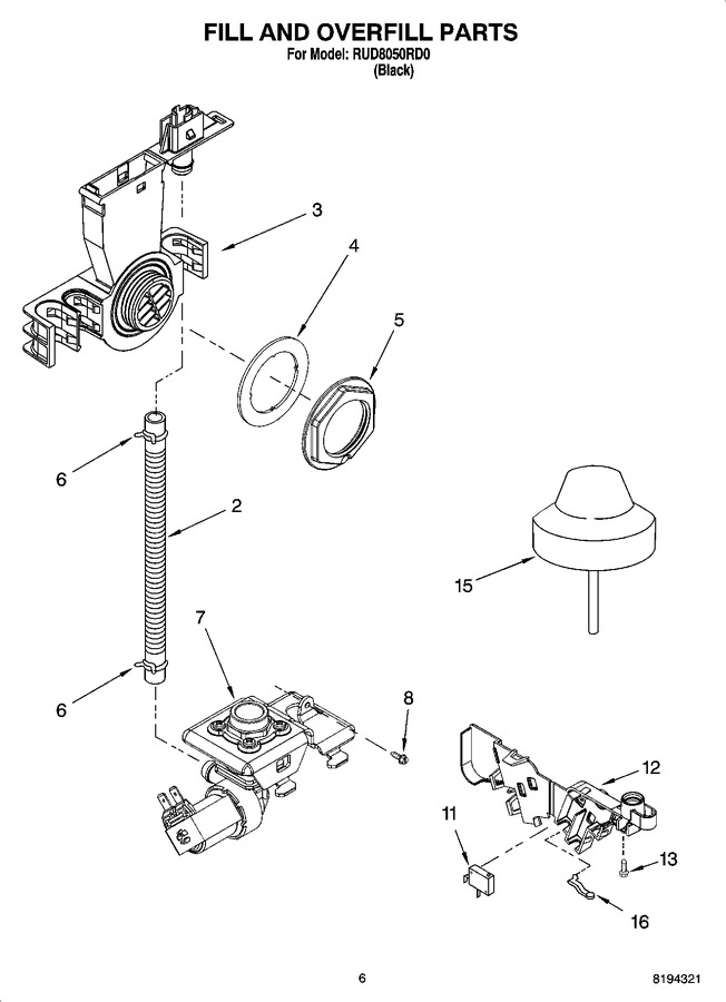 Diagram for RUD8050RD0