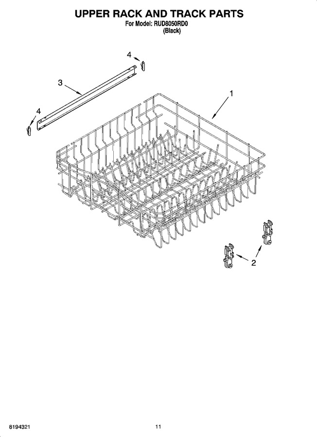 Diagram for RUD8050RD0