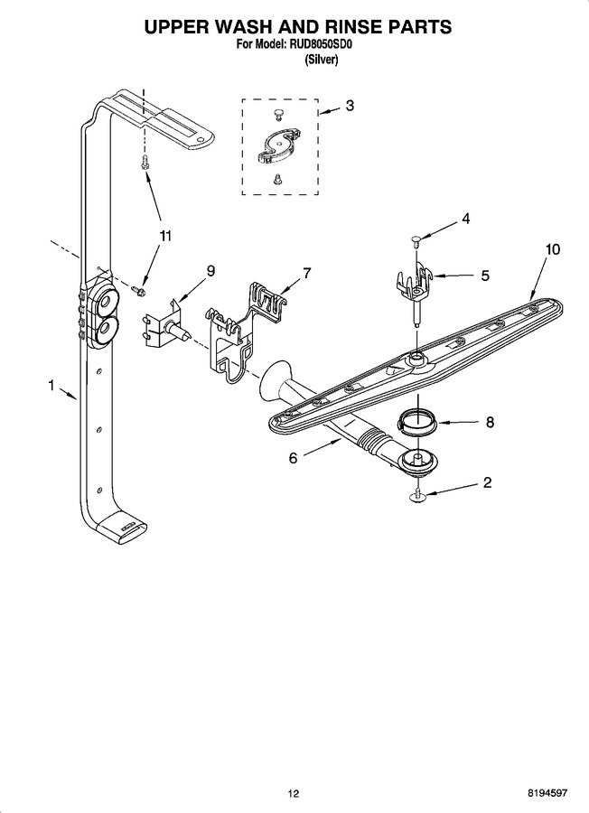 Diagram for RUD8050SD0