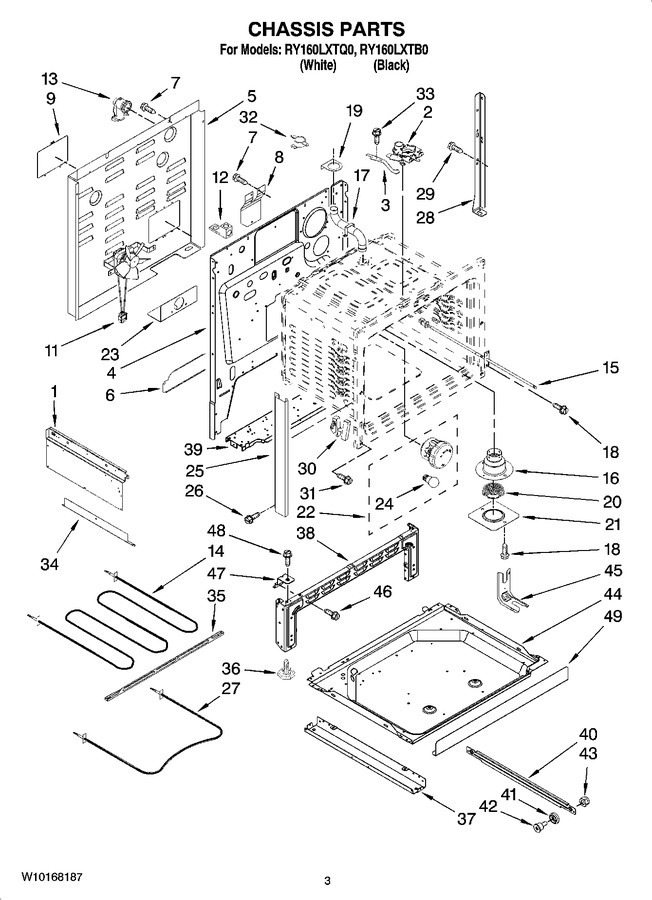 Diagram for RY160LXTQ0