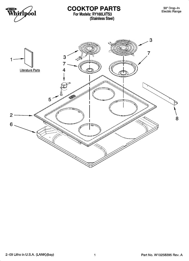 Diagram for RY160LXTS3