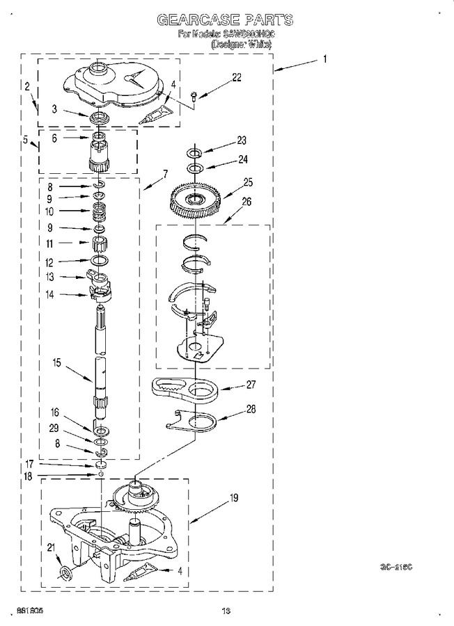 Diagram for SAWS800HQ0