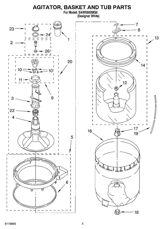Diagram for SAWS800MQ0