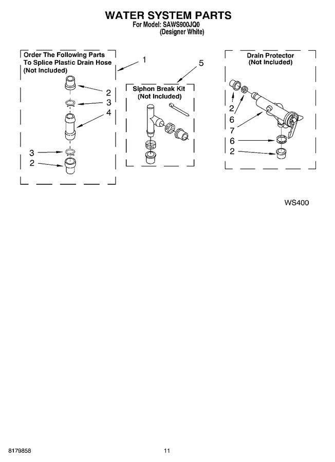 Diagram for SAWS900JQ0