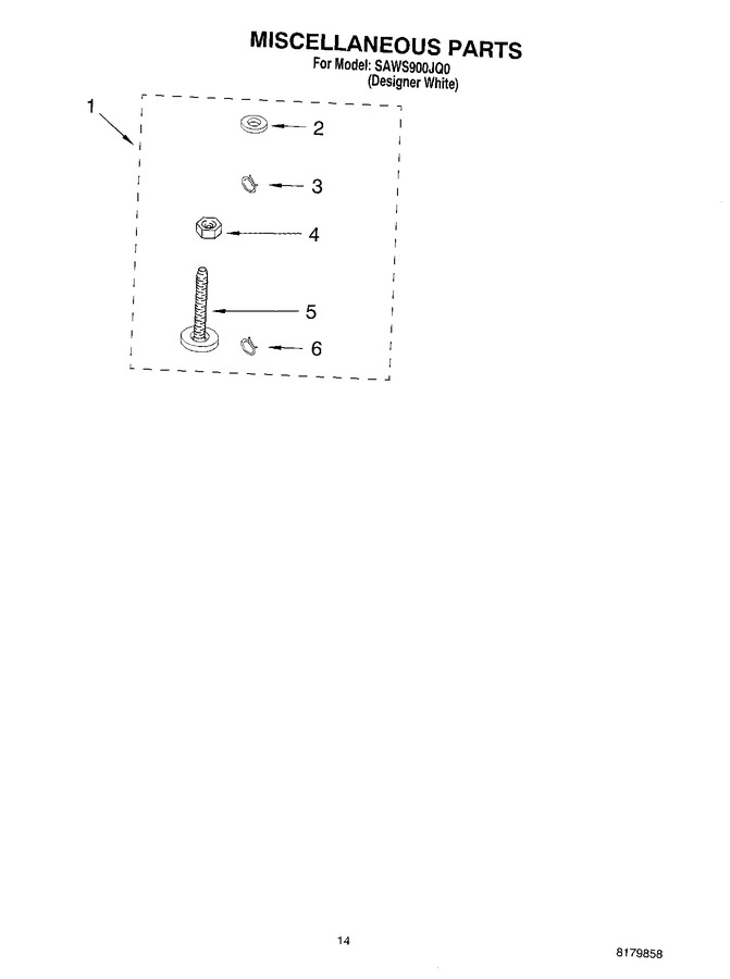 Diagram for SAWS900JQ0
