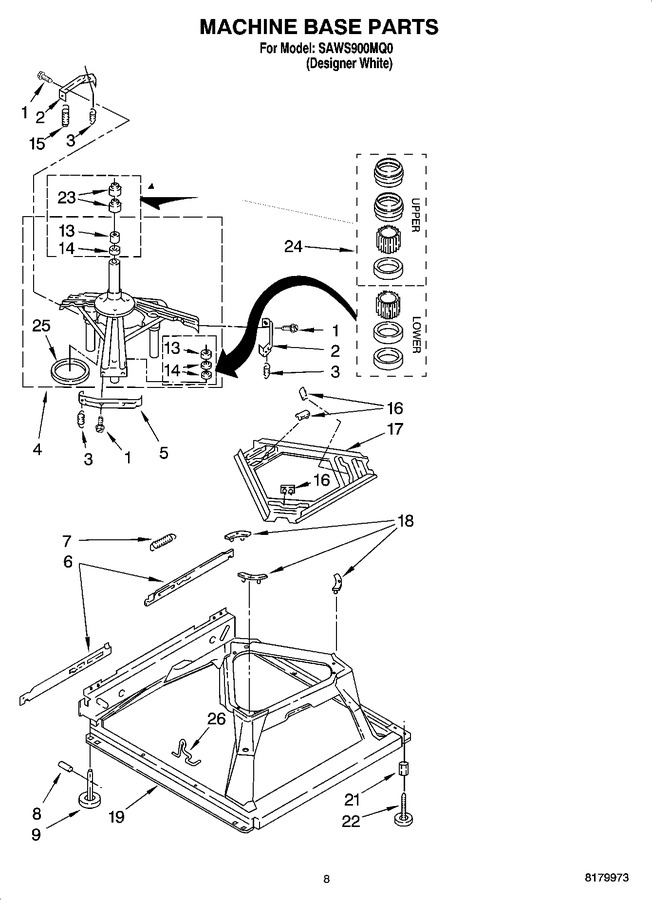 Diagram for SAWS900MQ0