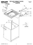 Diagram for 01 - Top And Cabinet Parts