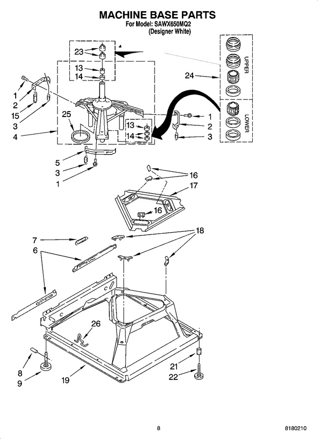 Diagram for SAWX650MQ2