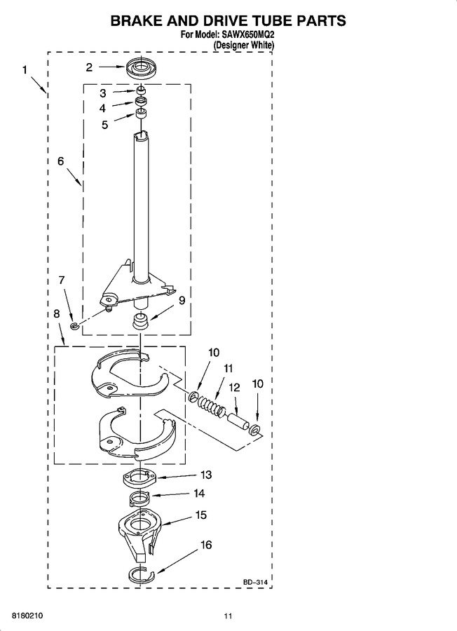 Diagram for SAWX650MQ2
