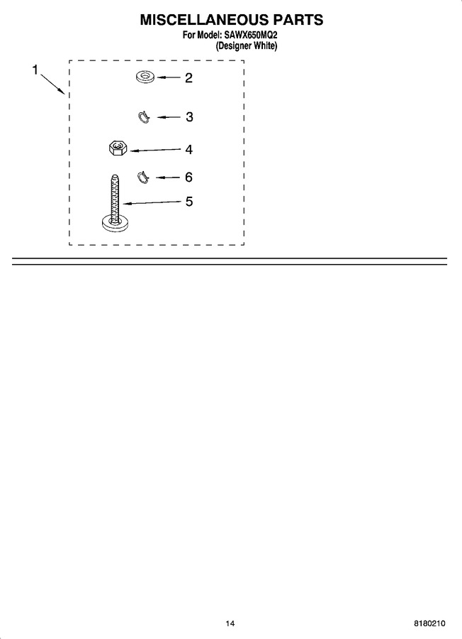 Diagram for SAWX650MQ2