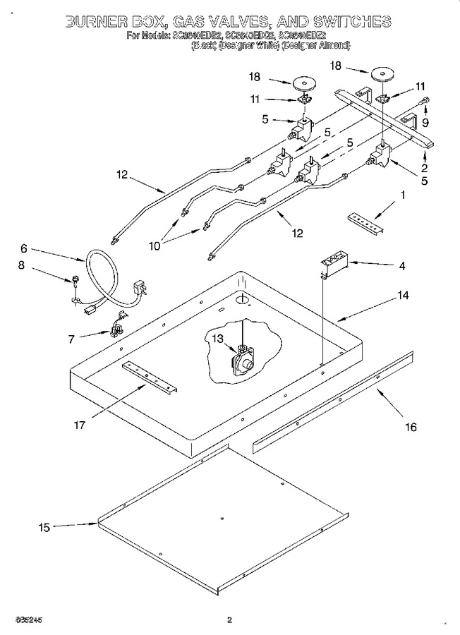 Diagram for SC8640EDZ2