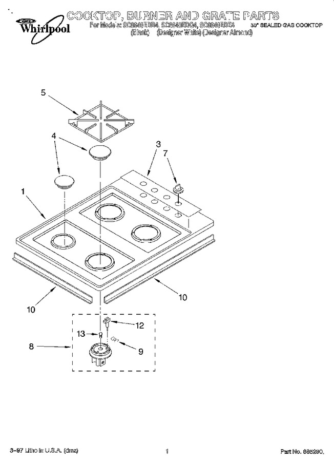Diagram for SC8640EDZ4