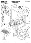Diagram for 01 - Cabinet Parts