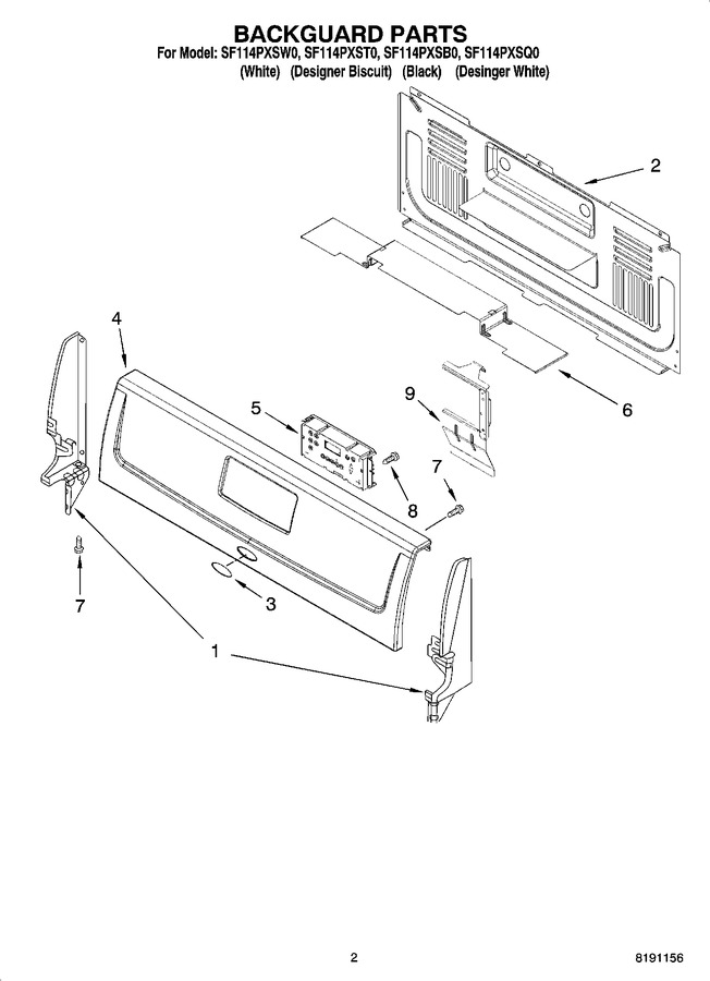 Diagram for SF114PXSW0