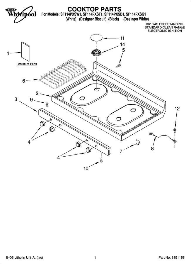 Diagram for SF114PXSB1