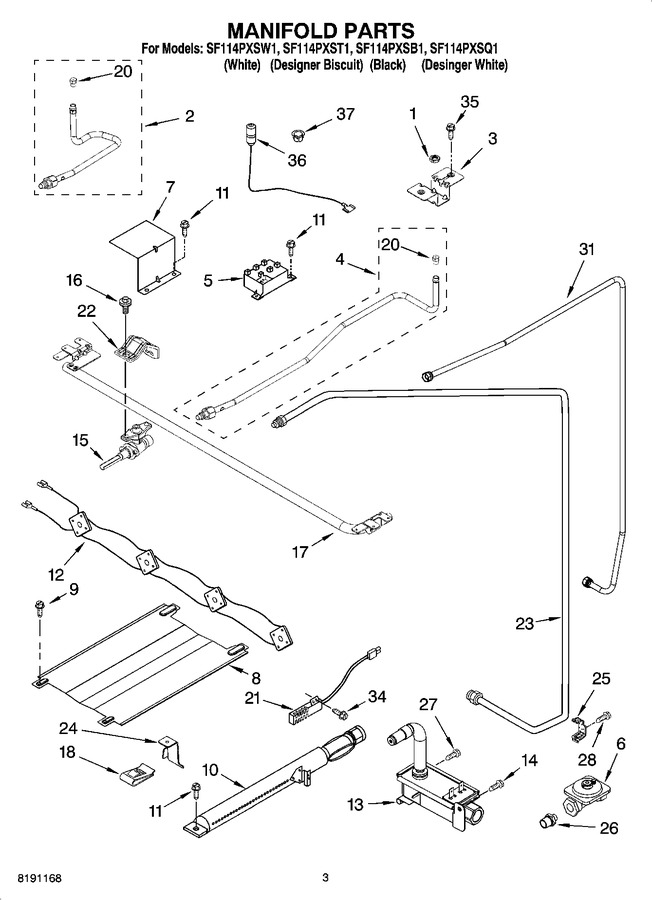 Diagram for SF114PXSB1