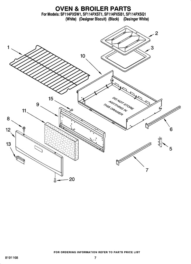 Diagram for SF114PXSB1