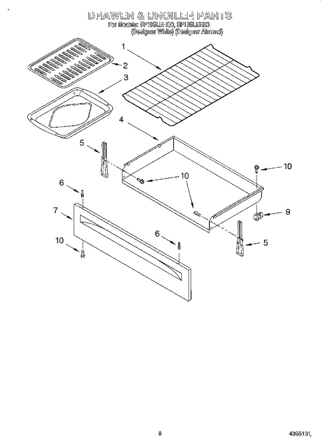 Diagram for SF195LEHQ0