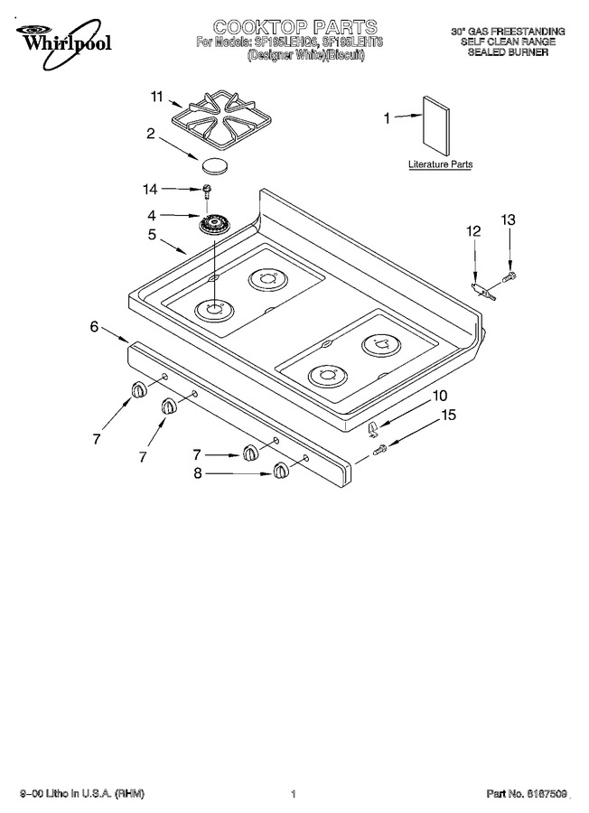 Diagram for SF195LEHQ6