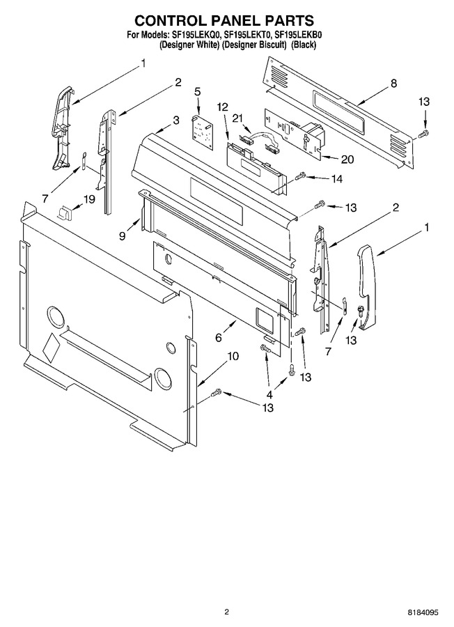 Diagram for SF195LEKT0