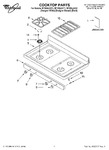 Diagram for 01 - Cooktop Parts