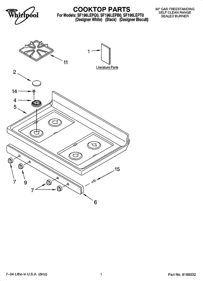 Diagram for SF196LEPB0