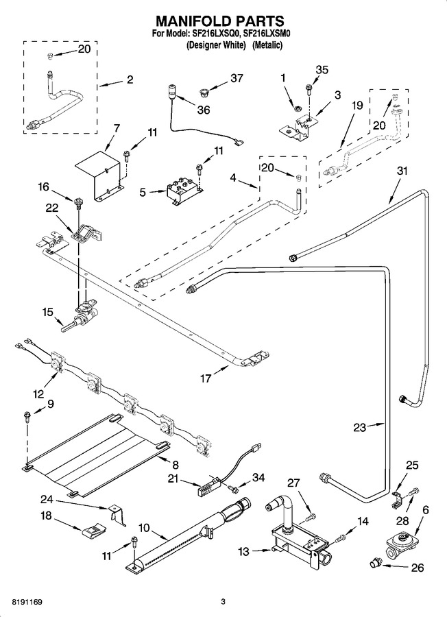 Diagram for SF216LXSM0
