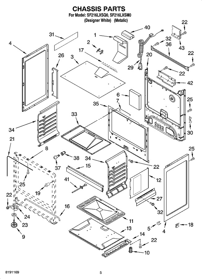 Diagram for SF216LXSM0