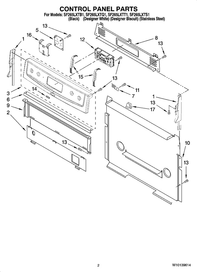Diagram for SF265LXTT1