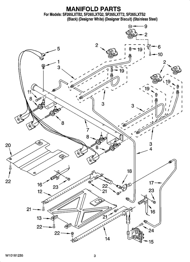 Diagram for SF265LXTB2