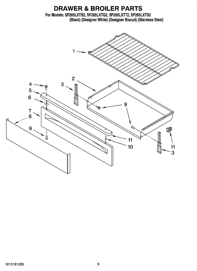 Diagram for SF265LXTQ2