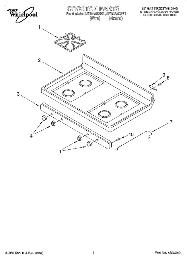 Diagram for SF3020EGW1