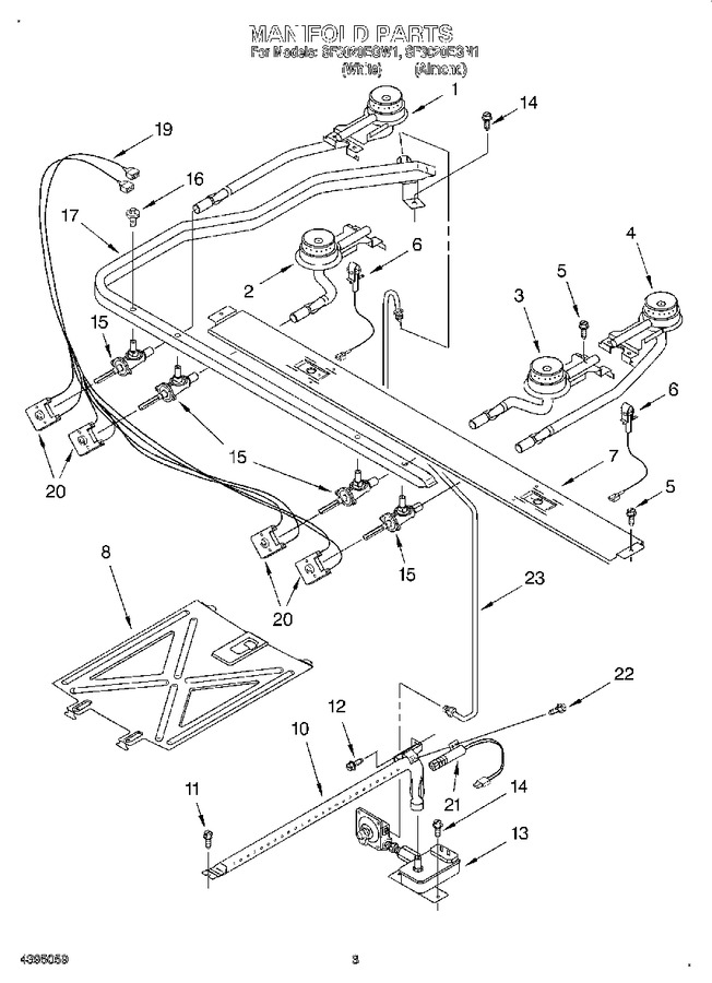 Diagram for SF3020EGW1