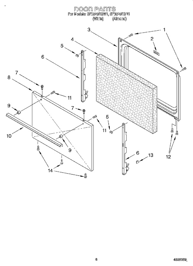 Diagram for SF3020EGW1