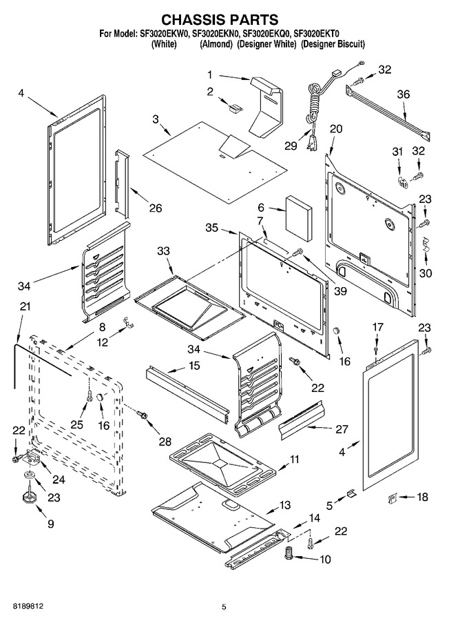 Diagram for SF3020EKQ0