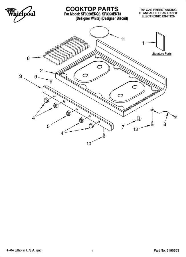 Diagram for SF3020EKT3