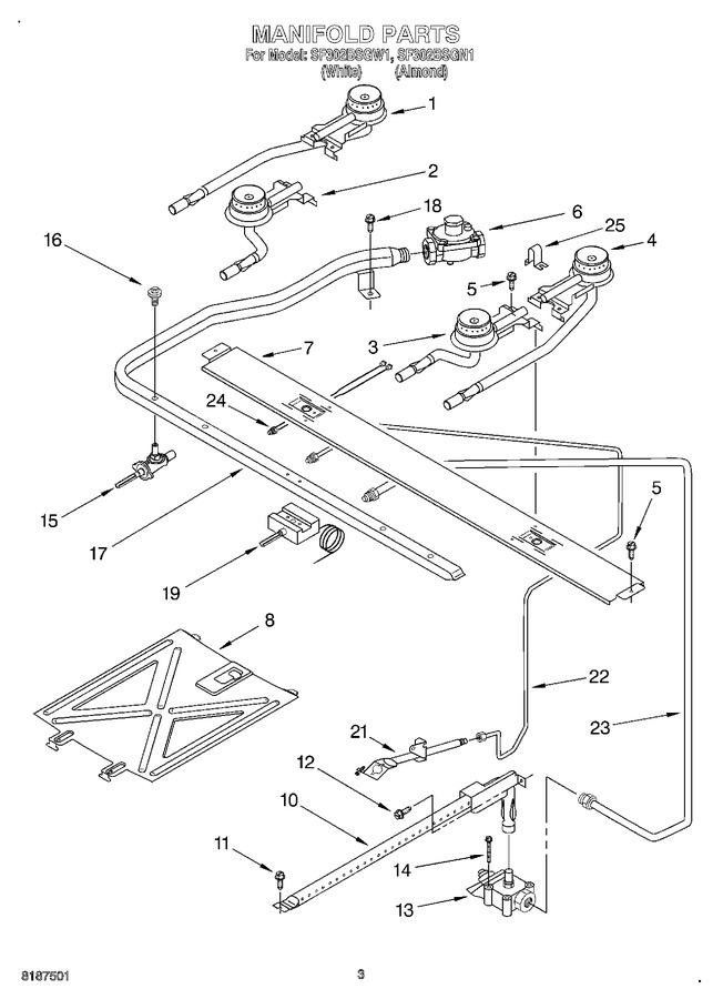 Diagram for SF302BSGW1