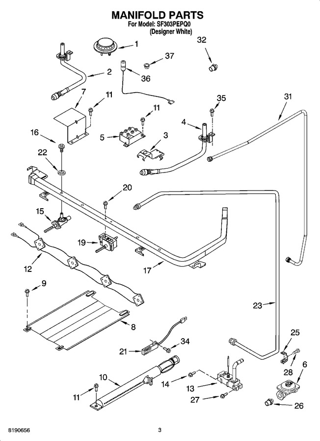 Diagram for SF303PEPQ0