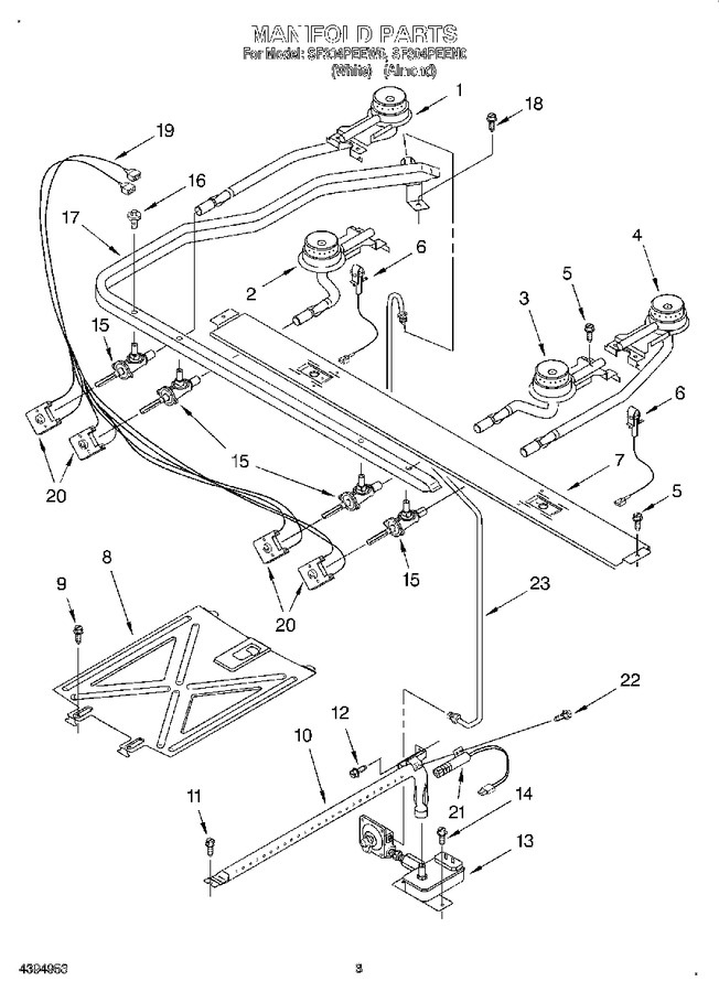 Diagram for SF304PEEW0