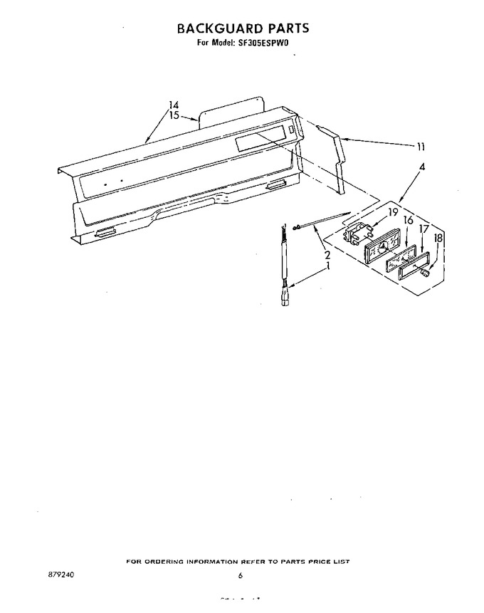 Diagram for SF305ESPW0