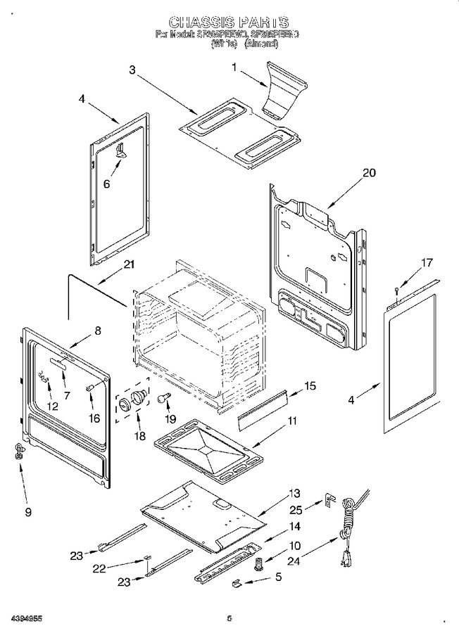 Diagram for SF305PEEW0