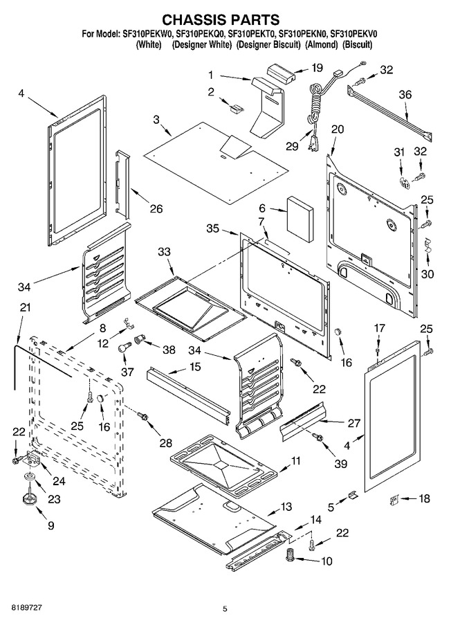 Diagram for SF310PEKQ0