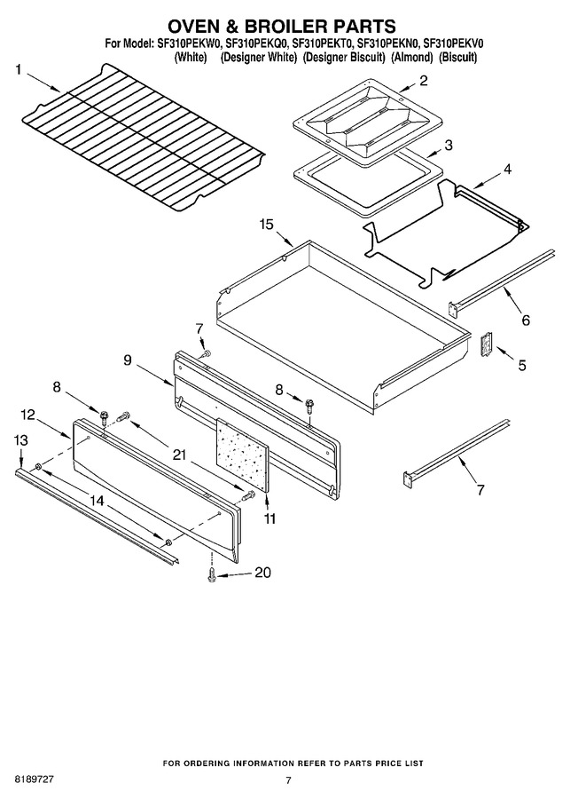 Diagram for SF310PEKN0