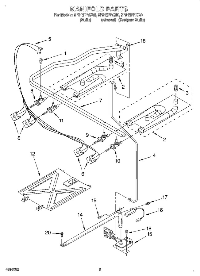 Diagram for SF315PEGW0