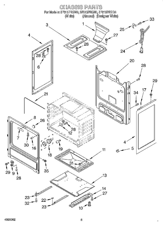 Diagram for SF315PEGW0