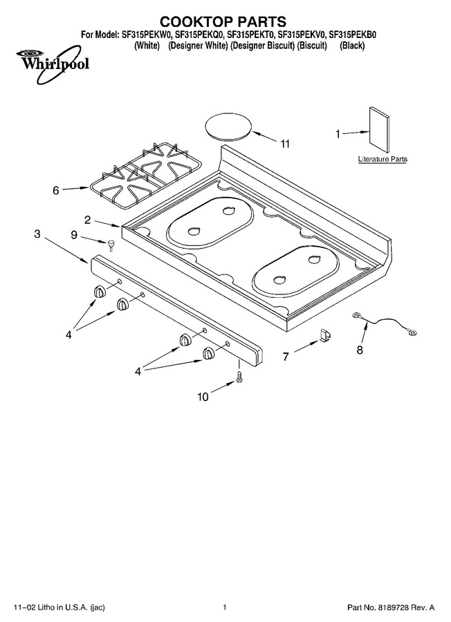 Diagram for SF315PEKV0