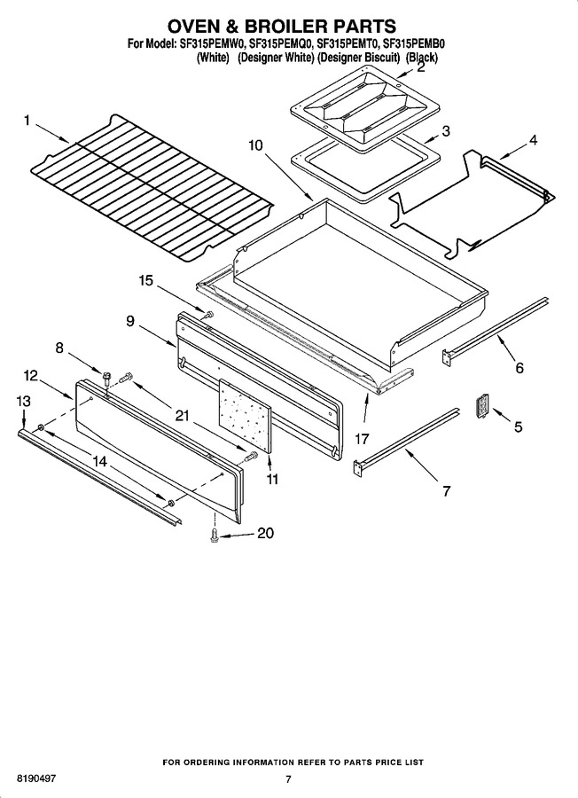 Diagram for SF315PEMW0