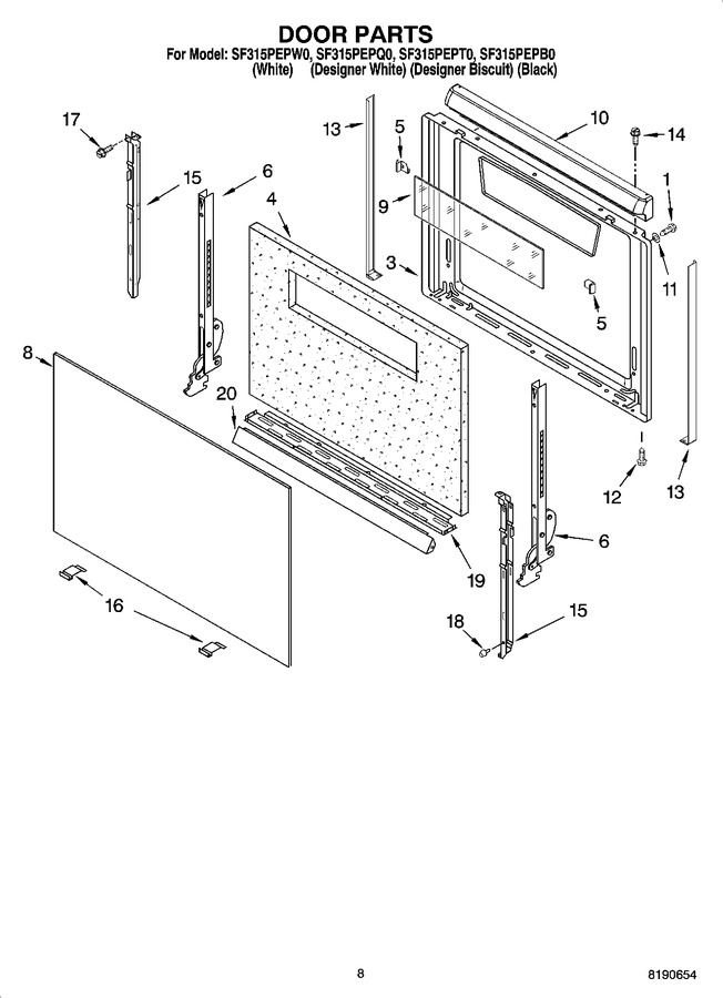 Diagram for SF315PEPW0