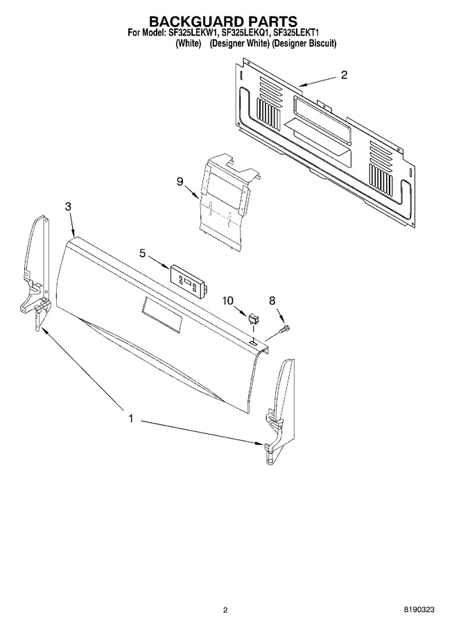 Diagram for SF325LEKQ1