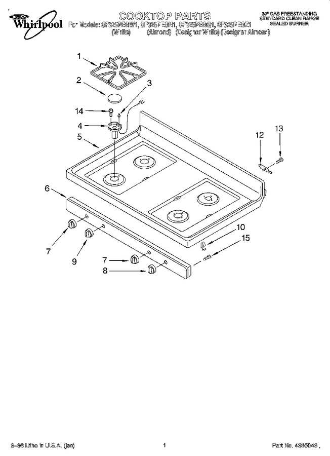 Diagram for SF325PEGN1